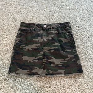 Forever 21 Cargo Mini Skirt